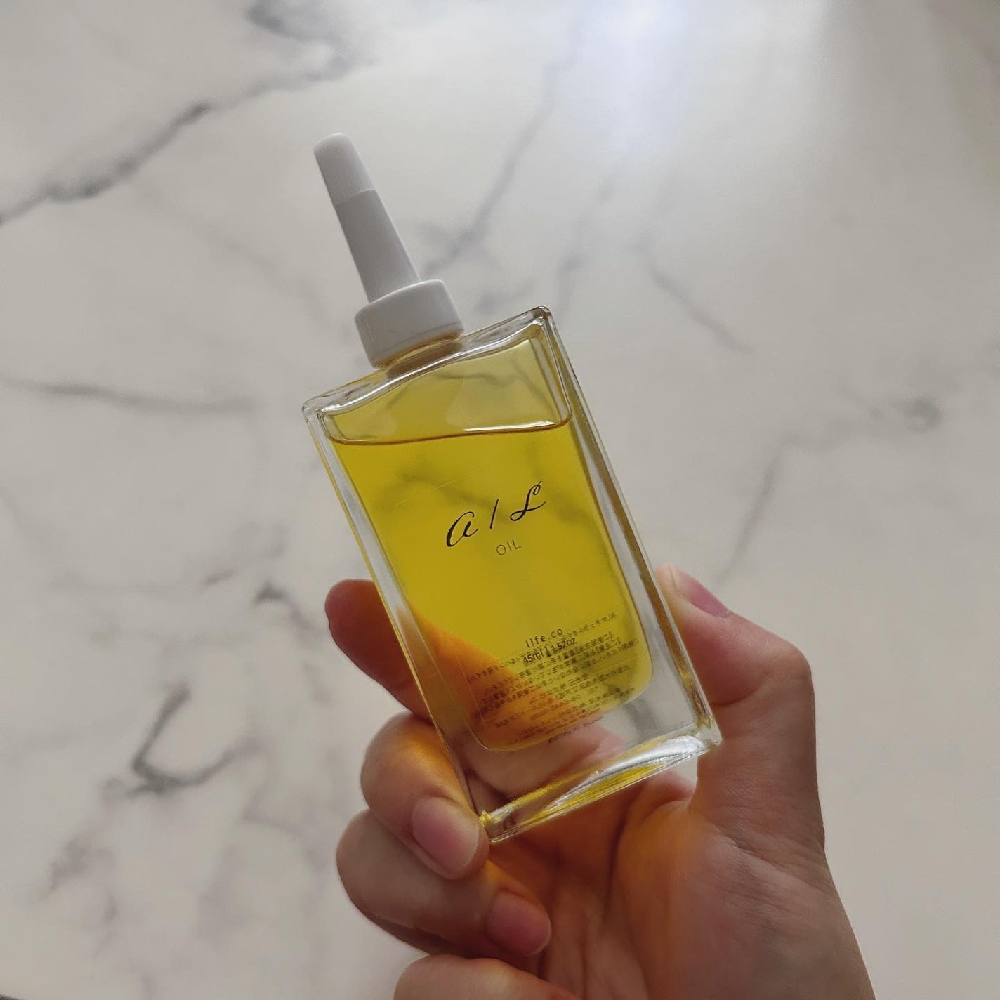 ナチュラルオイル〈ヘア&ボディ&ハンド用オイル〉/ainaLyra /ボディオイルを使ったクチコミ(3枚目)