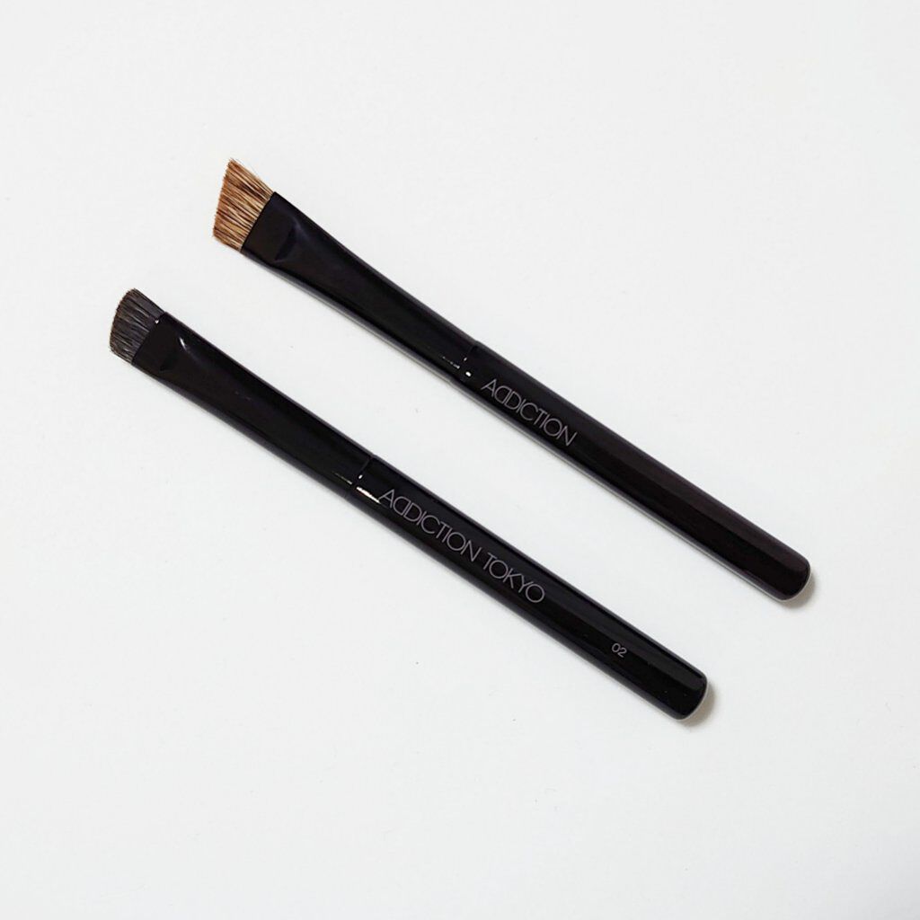アイブロウ ブラシ 02/ADDICTION/メイクブラシを使ったクチコミ（3枚目）