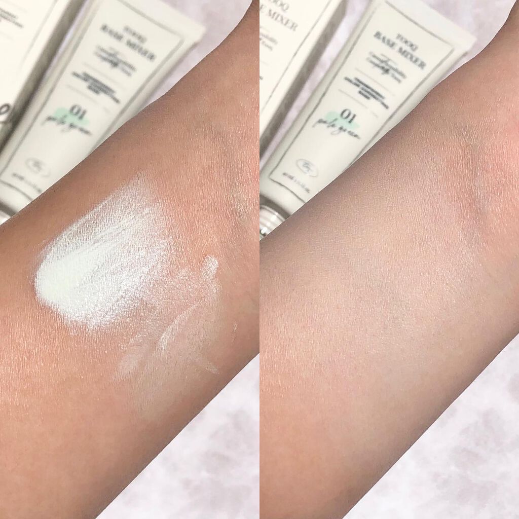 トレンスペアレントカラーコレクティングベース/Tooq/化粧下地を使ったクチコミ(4枚目)