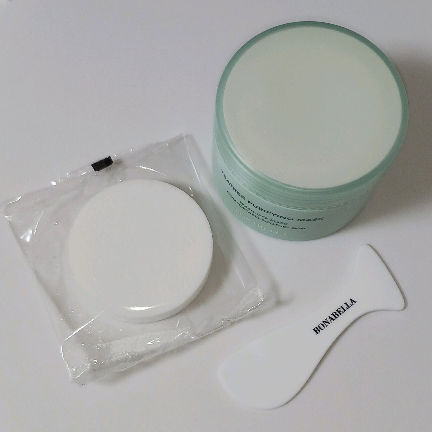 ティーツリーピュリファイングマスク/BONABELLA/洗い流すパック・マスクを使ったクチコミ(4枚目)