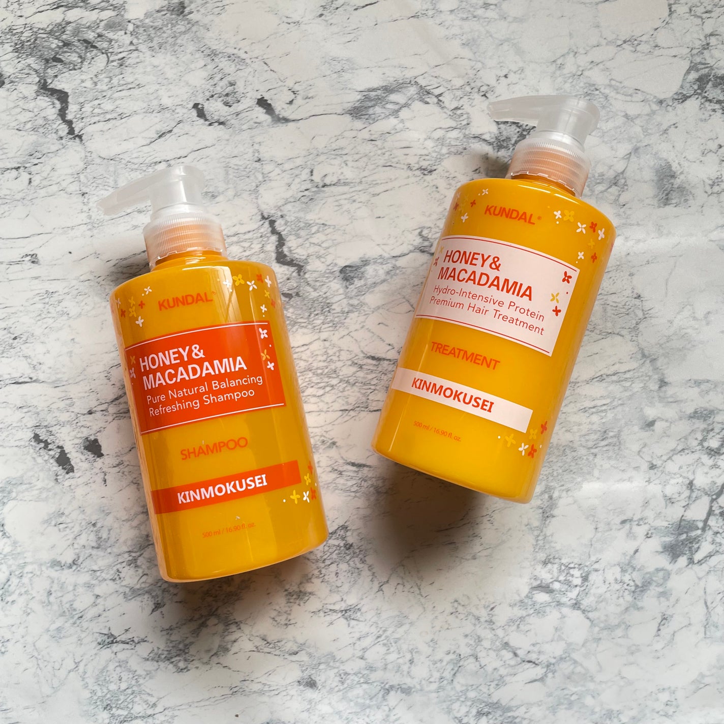 H&Mシャンプートリートメントセット(キンモクセイの香り)/KUNDAL/市販シャンプーを使ったクチコミ(3枚目)