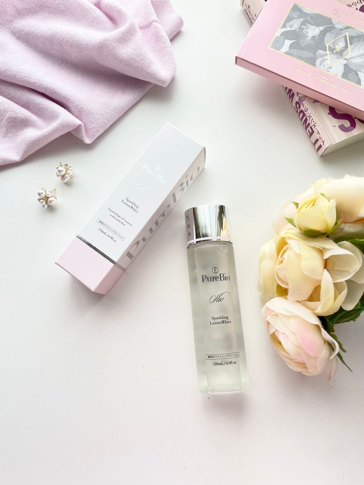 スパークリングローションホワイト/ピュールビオ/化粧水を使ったクチコミ(1枚目)