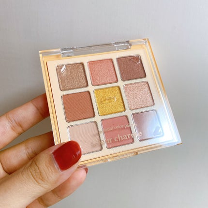 マテリアルカラーパレット/leur charme/アイシャドウパレットを使ったクチコミ(5枚目)