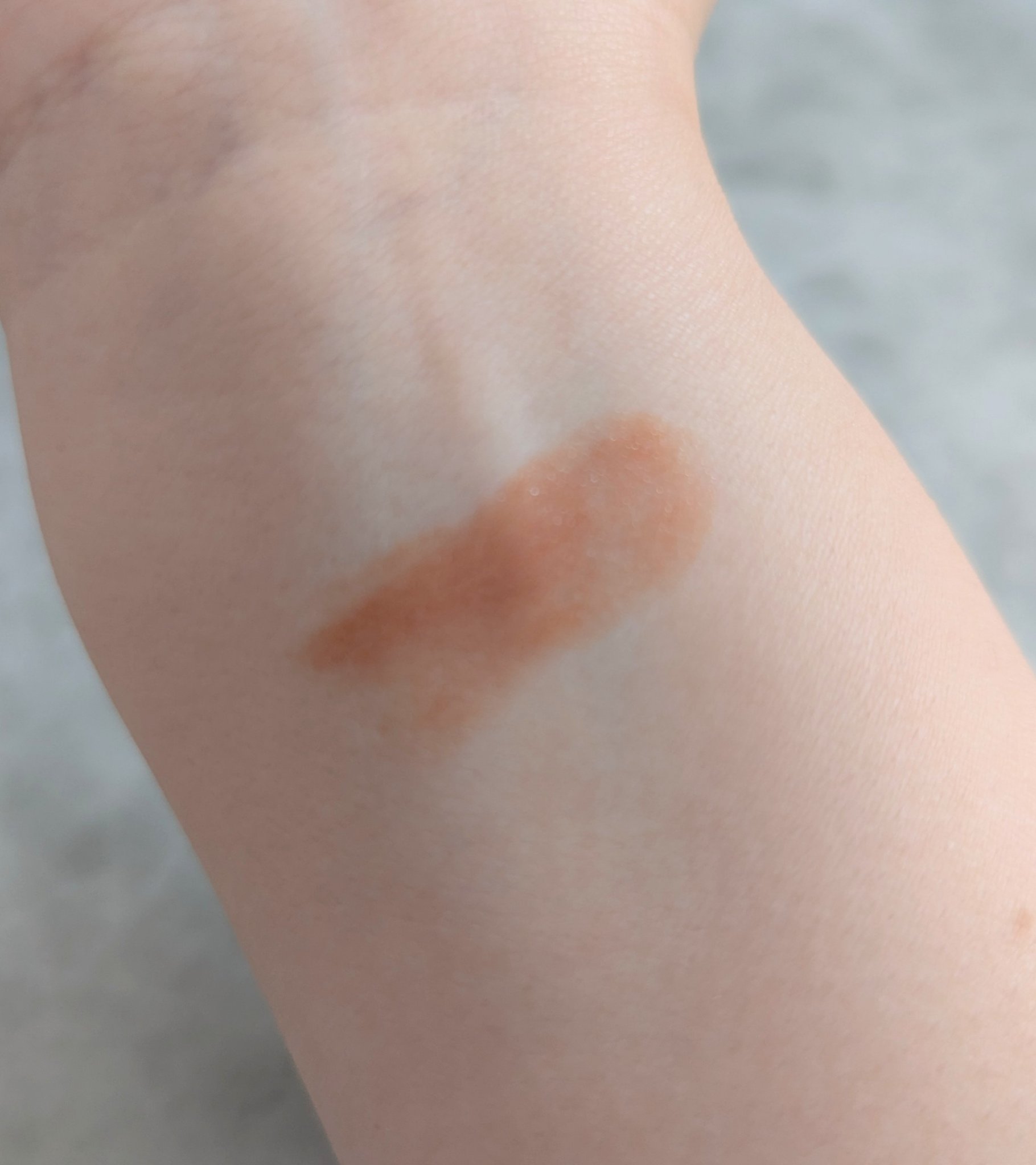 リップカラーシールド 02 オランジュベージュ/CEZANNE/口紅を使ったクチコミ（2枚目）