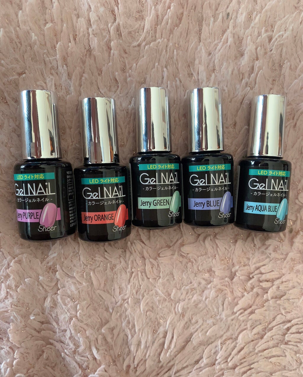 ジェルネイル(ライト対応)/セリア/ジェルネイルを使ったクチコミ(5枚目)