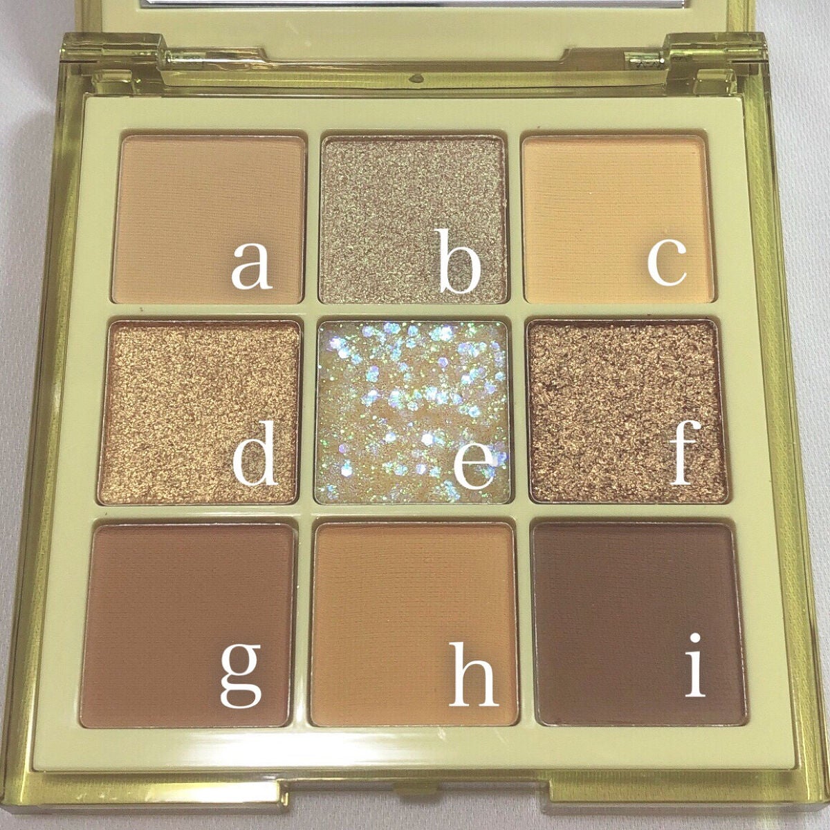 诗蒂娅九色眼影盘 (9 Colors Eye Shadow Palette)/SHEDELLA/アイシャドウパレットを使ったクチコミ(8枚目)