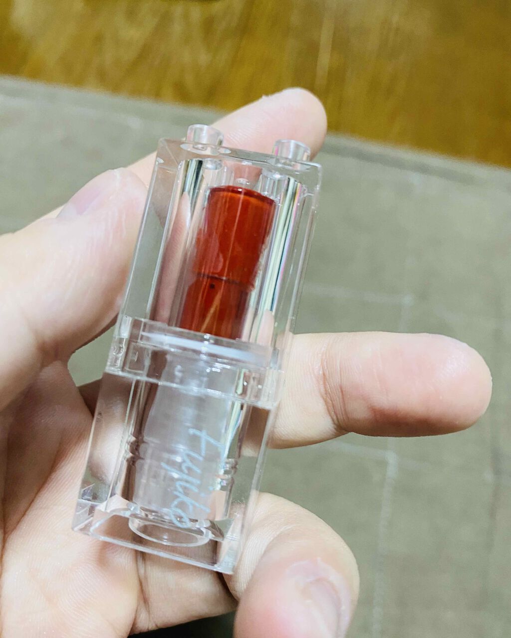 ミニウォータリールージュ/Fujiko/口紅を使ったクチコミ（2枚目）