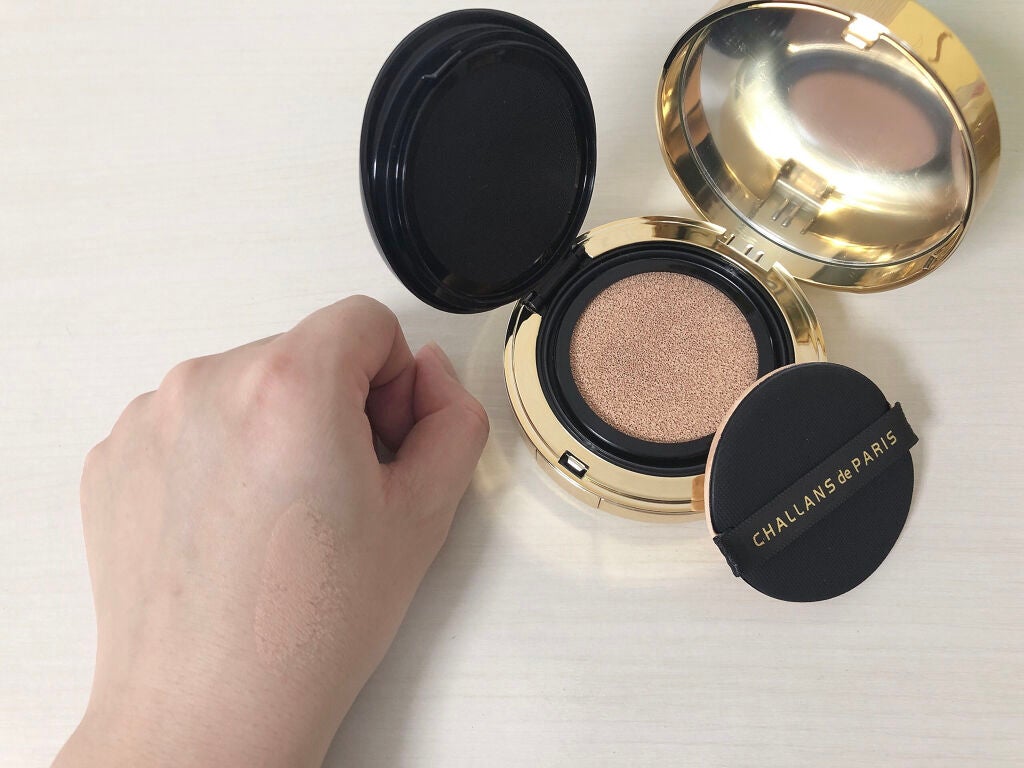 クッション ド ルナー/CHALLANS de PARIS/クッションファンデーションを使ったクチコミ(3枚目)
