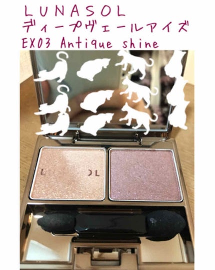 ディープヴェールアイズ/LUNASOL/アイシャドウパレットを使ったクチコミ(1枚目)