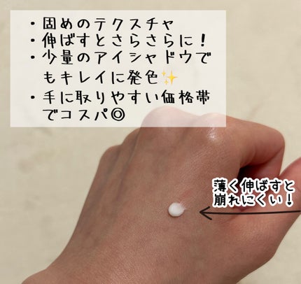 ラスティングマルチアイベース WP/キャンメイク/アイシャドウベースを使ったクチコミ(2枚目)