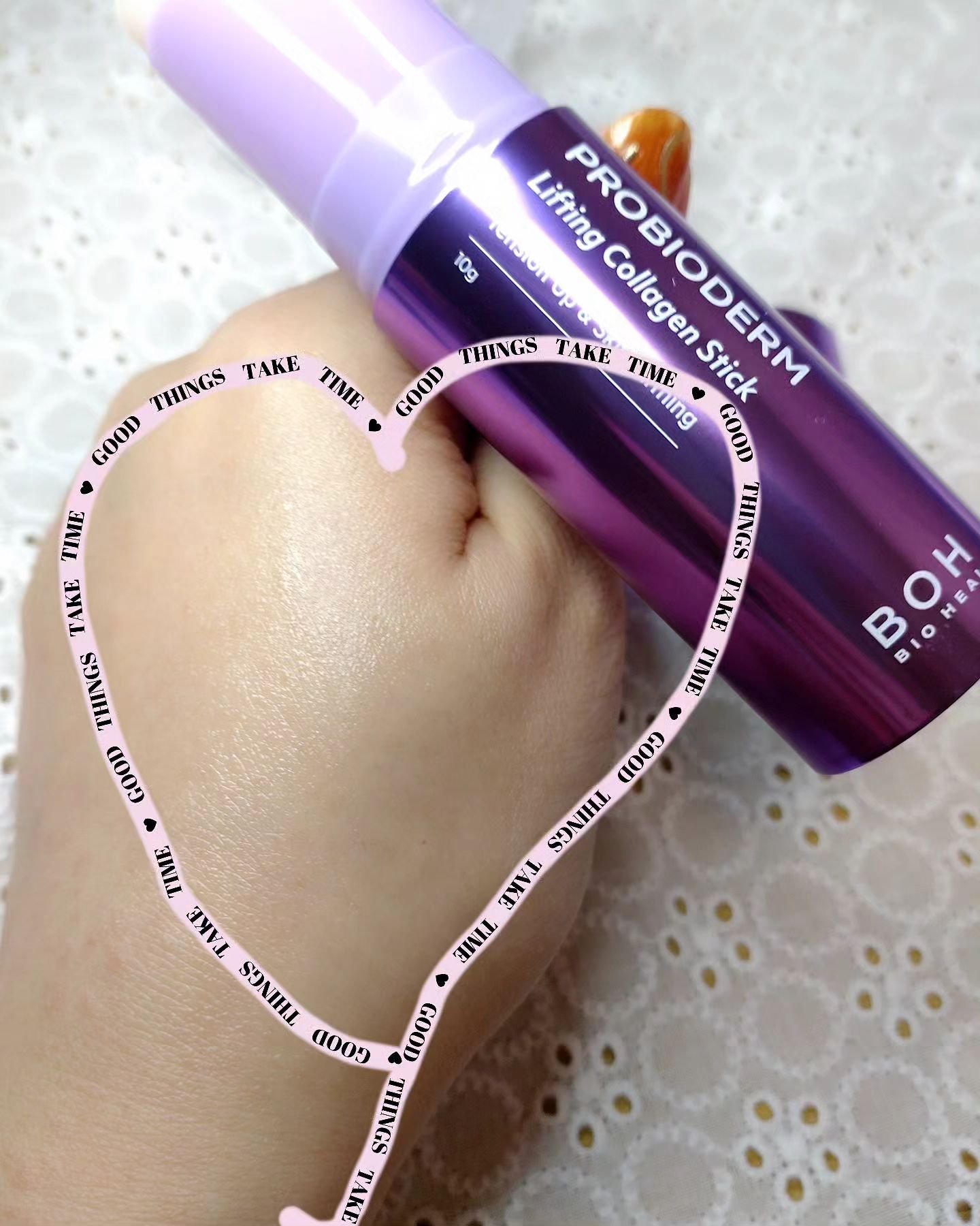 プロバイオダーム リフティング コラーゲン スティック/BIOHEAL BOH/フェイスバームを使ったクチコミ（3枚目）