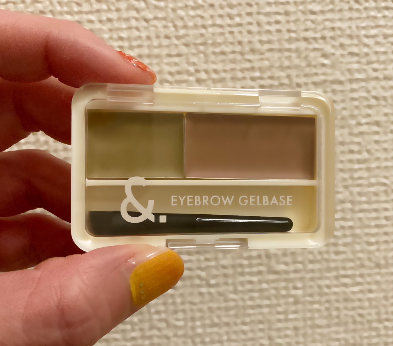 ＆.眉ジェルベース/DAISO/その他アイブロウを使ったクチコミ（1枚目）