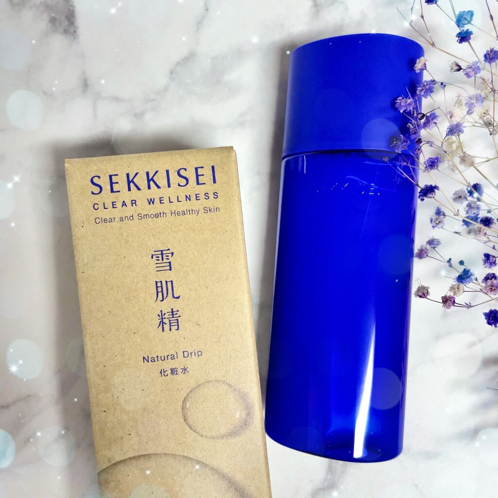 クリアウェルネス ナチュラル ドリップ/雪肌精/化粧水を使ったクチコミ(7枚目)