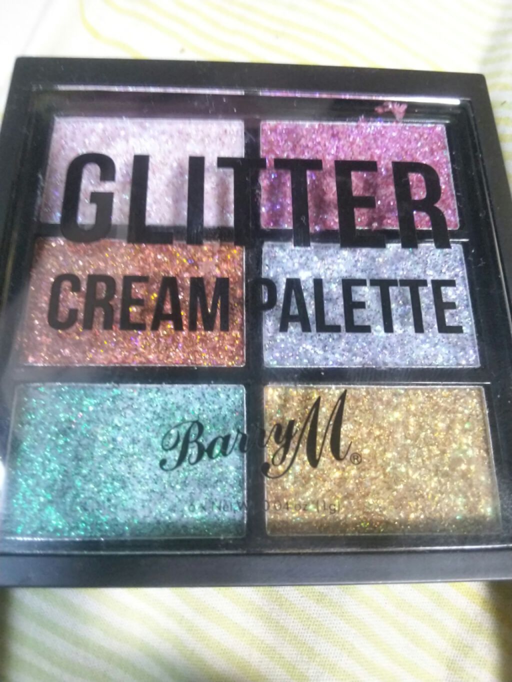 グリッタークリームパレット/NYX Professional Makeup/ジェル・クリームアイシャドウを使ったクチコミ（1枚目）