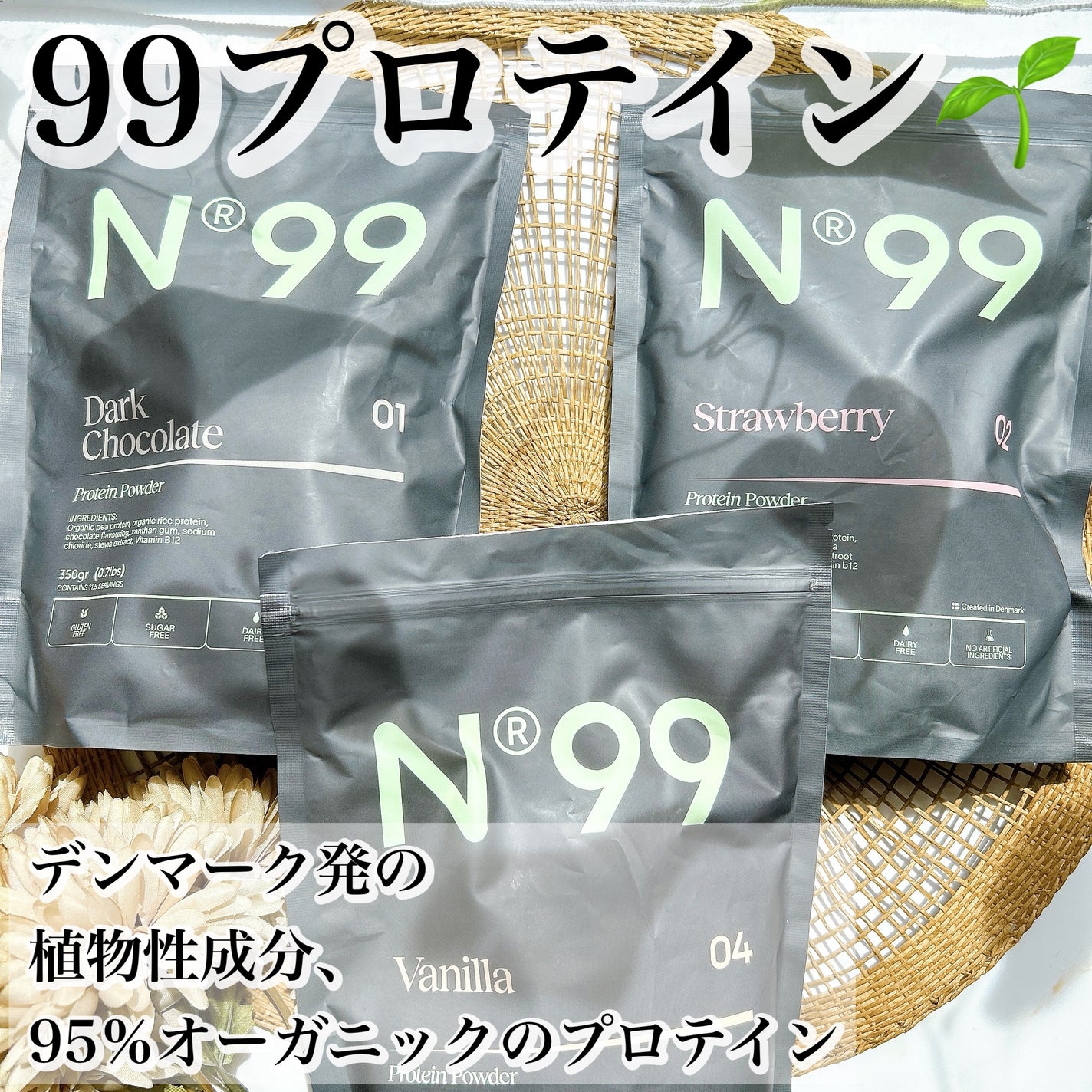 n99 バニラ プロテインパウダー/99 FOODS/ソイプロテインを使ったクチコミ(1枚目)