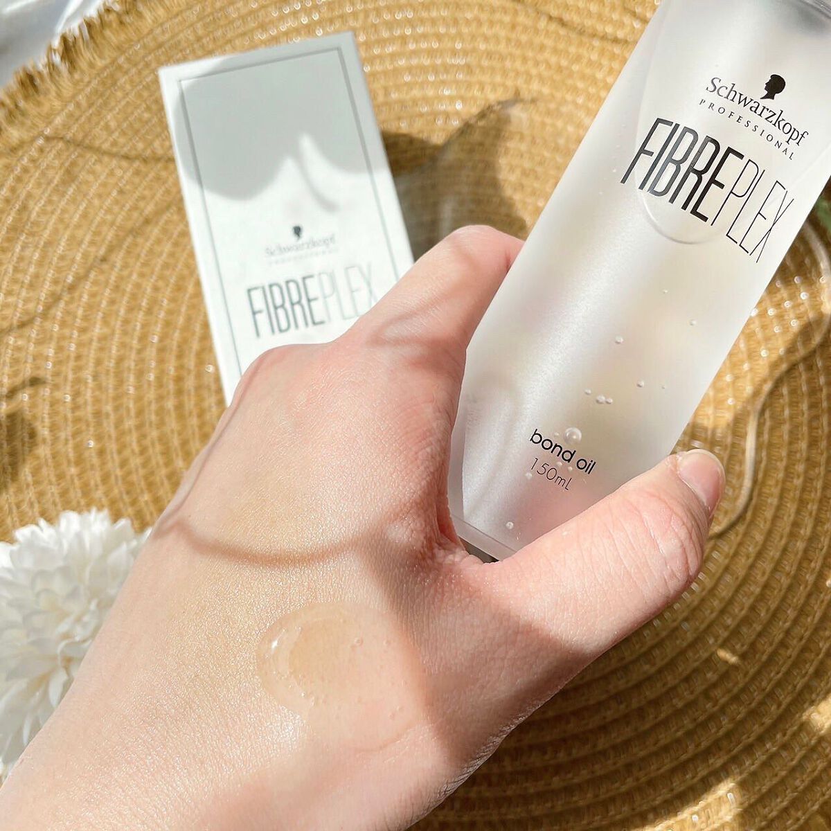 ファイバープレックス ボンドオイル/シュワルツコフ プロフェッショナル/ヘアオイルを使ったクチコミ(7枚目)