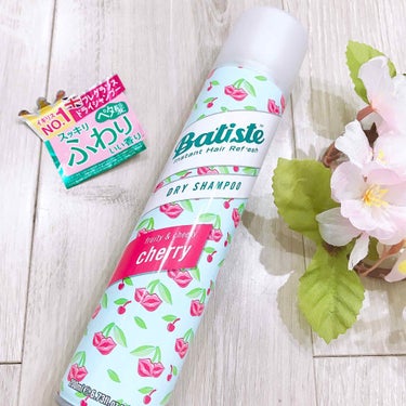 Batiste ドライシャンプー
甘くてキュートなチェリーの香り
◆120g 税込1296円◆

2001年英国デビュー

ライスパウダー(コメデンプン)を配合した、香りを楽しめるフレグランスドライシャ