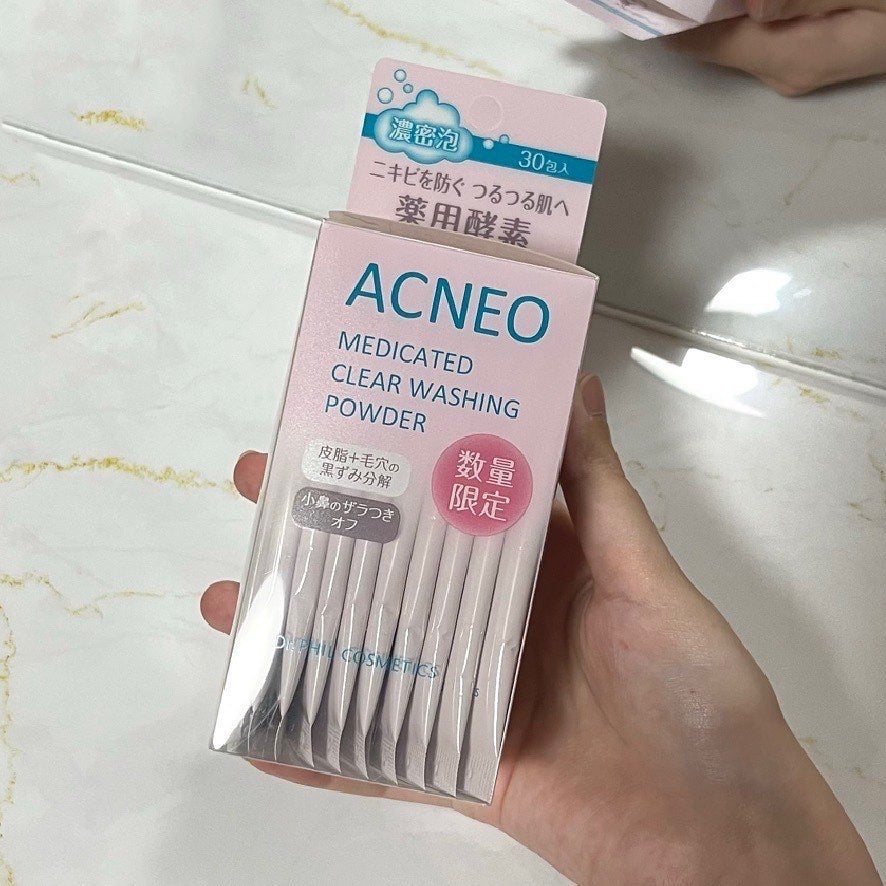 アクネオ 薬用 クリアウォッシング パウダー/フォルミュール/洗顔パウダーを使ったクチコミ(1枚目)