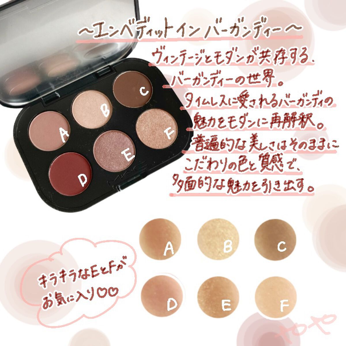 コネクト イン カラー アイシャドウ パレット × 6/M・A・C/アイシャドウパレットを使ったクチコミ(3枚目)