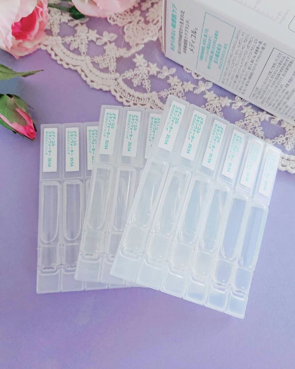 メディコル スキンウォーター 35/54/ナノエッグ/化粧水を使ったクチコミ（1枚目）