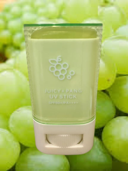 アピュー ジューシーパン UVスティック GR01 マスカットバー/A’pieu/日焼け止め・UVケアを使ったクチコミ(1枚目)