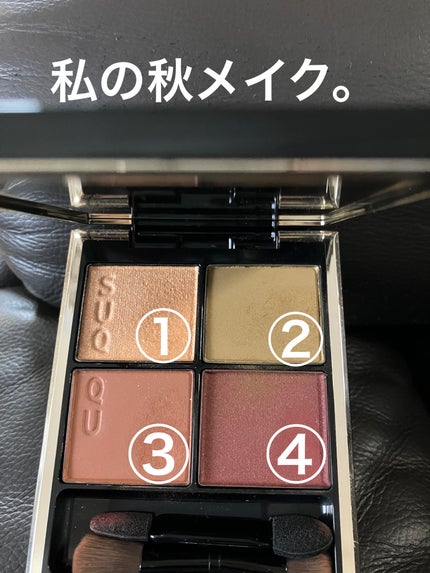シグニチャー カラー アイズ/SUQQU/アイシャドウパレットを使ったクチコミ(1枚目)