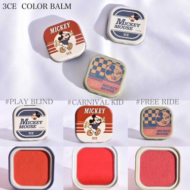 MATTE  EYE  COLOR PALETTE （Disney） #OVER AND OUT/3CE/アイシャドウパレットの画像