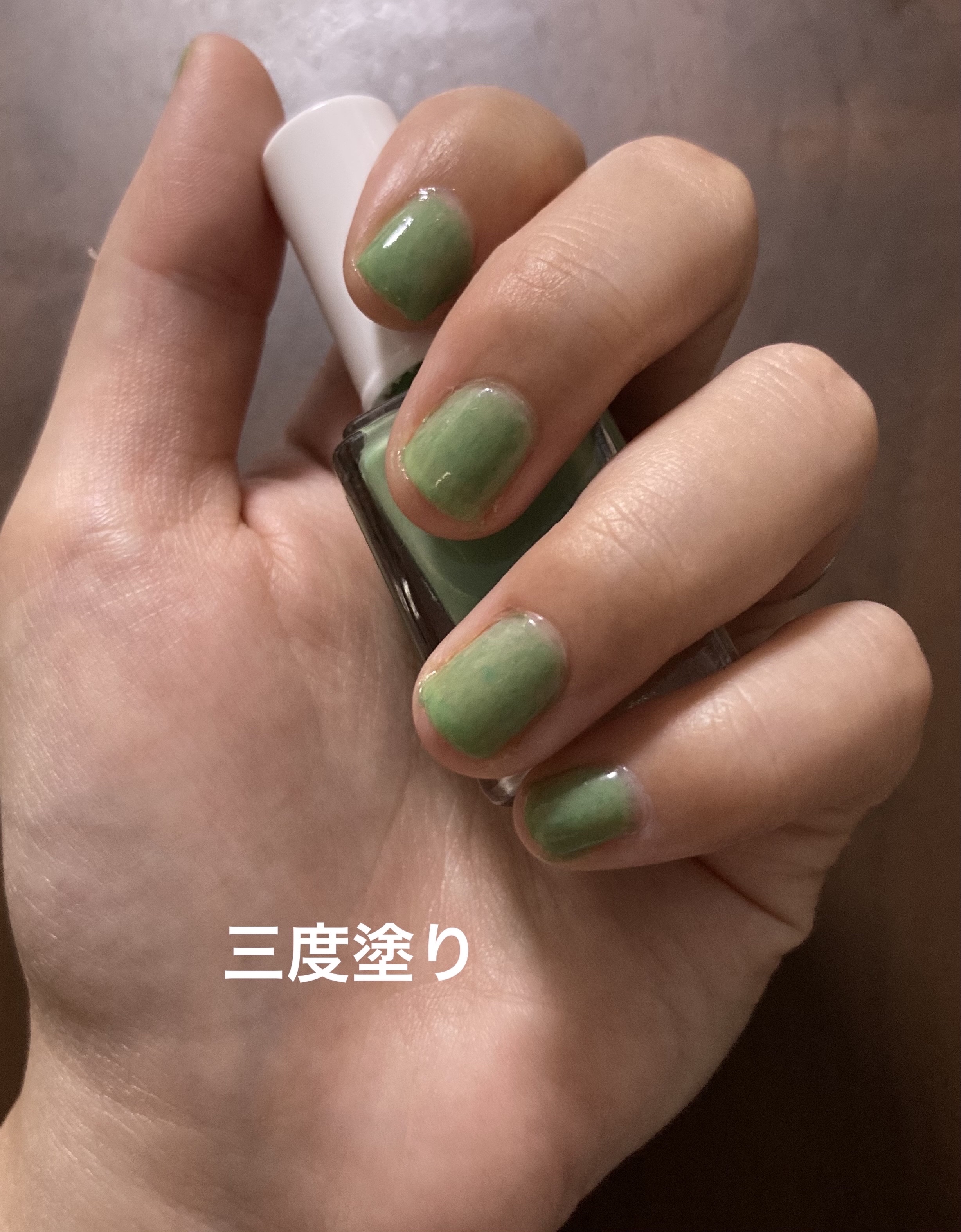 フラッフィーネイル/elm&wapiti/マニキュアを使ったクチコミ（3枚目）