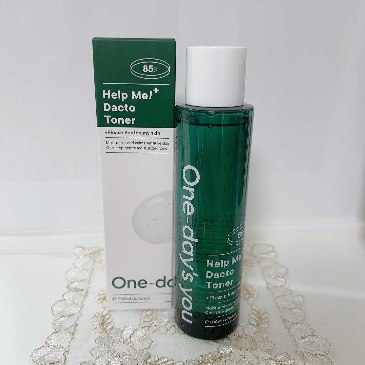 ヘルプミー！ダクトトナー/One-day's you/化粧水を使ったクチコミ（2枚目）