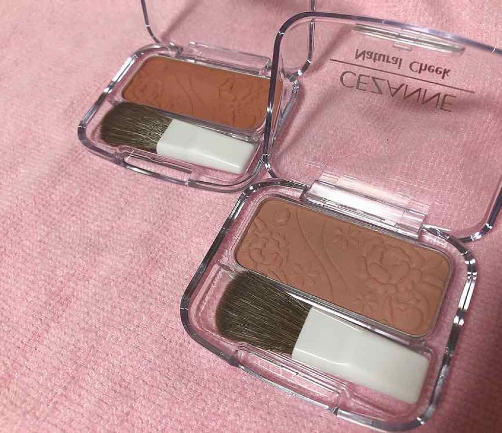 ナチュラル チークN/CEZANNE/パウダーチークを使ったクチコミ（2枚目）