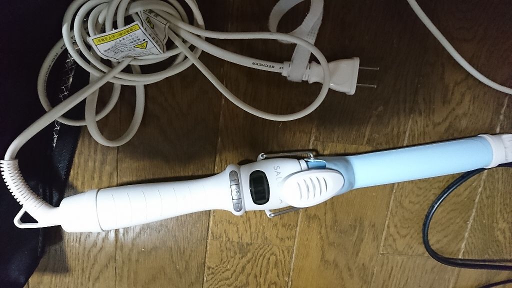 セラミックカール ヘアアイロン/SALONIA/カールアイロンを使ったクチコミ(2枚目)