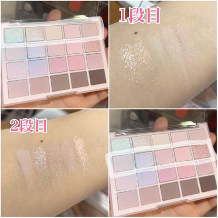 ムードシャドウパレット/dasique/アイシャドウパレットを使ったクチコミ(4枚目)