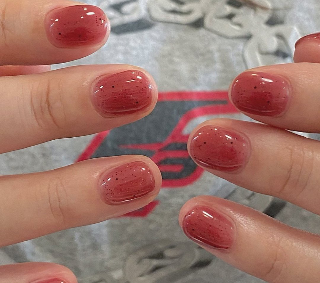 #ネイル,#いちごネイルのネイルデザイン