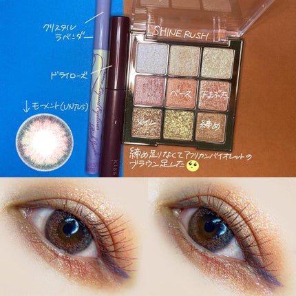 ワンピックアイシャドウパレット/APLIN/アイシャドウパレットを使ったクチコミ(2枚目)