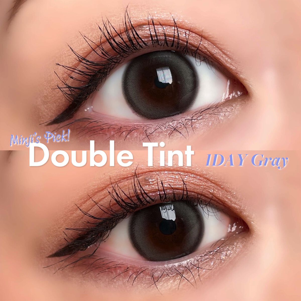 Double Tint 1day/OLENS/カラーコンタクトレンズを使ったクチコミ（2枚目）