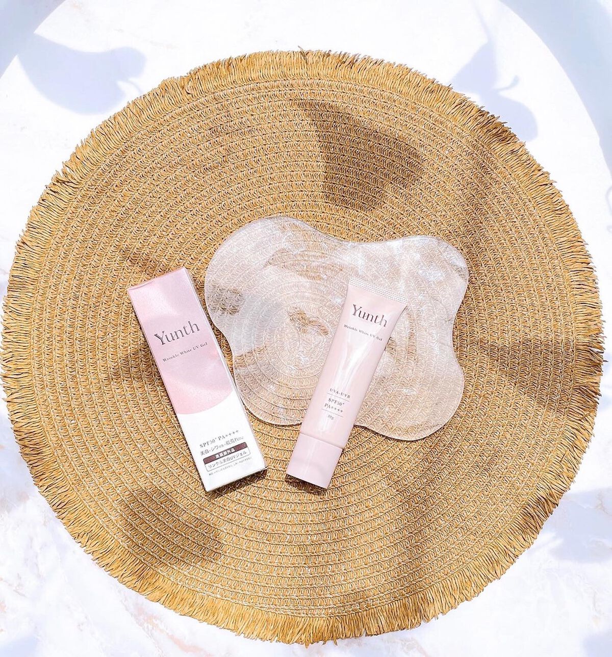 リンクル美白UVジェル /Yunth/日焼け止め・UVケアを使ったクチコミ（1枚目）