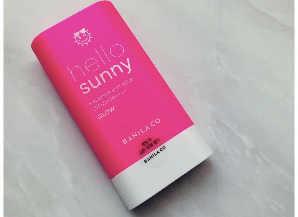 ハローサニー エッセンスサンスティック/BANILA CO/日焼け止め・UVケアを使ったクチコミ（1枚目）