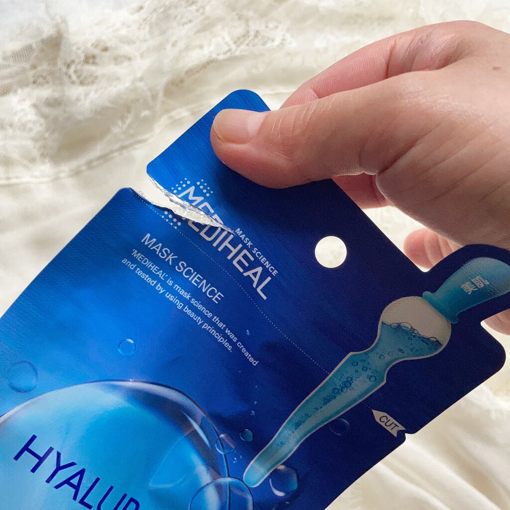 ヒアルロンアクアアンプルマスクJEX/MEDIHEAL/シートマスク・パックを使ったクチコミ（3枚目）