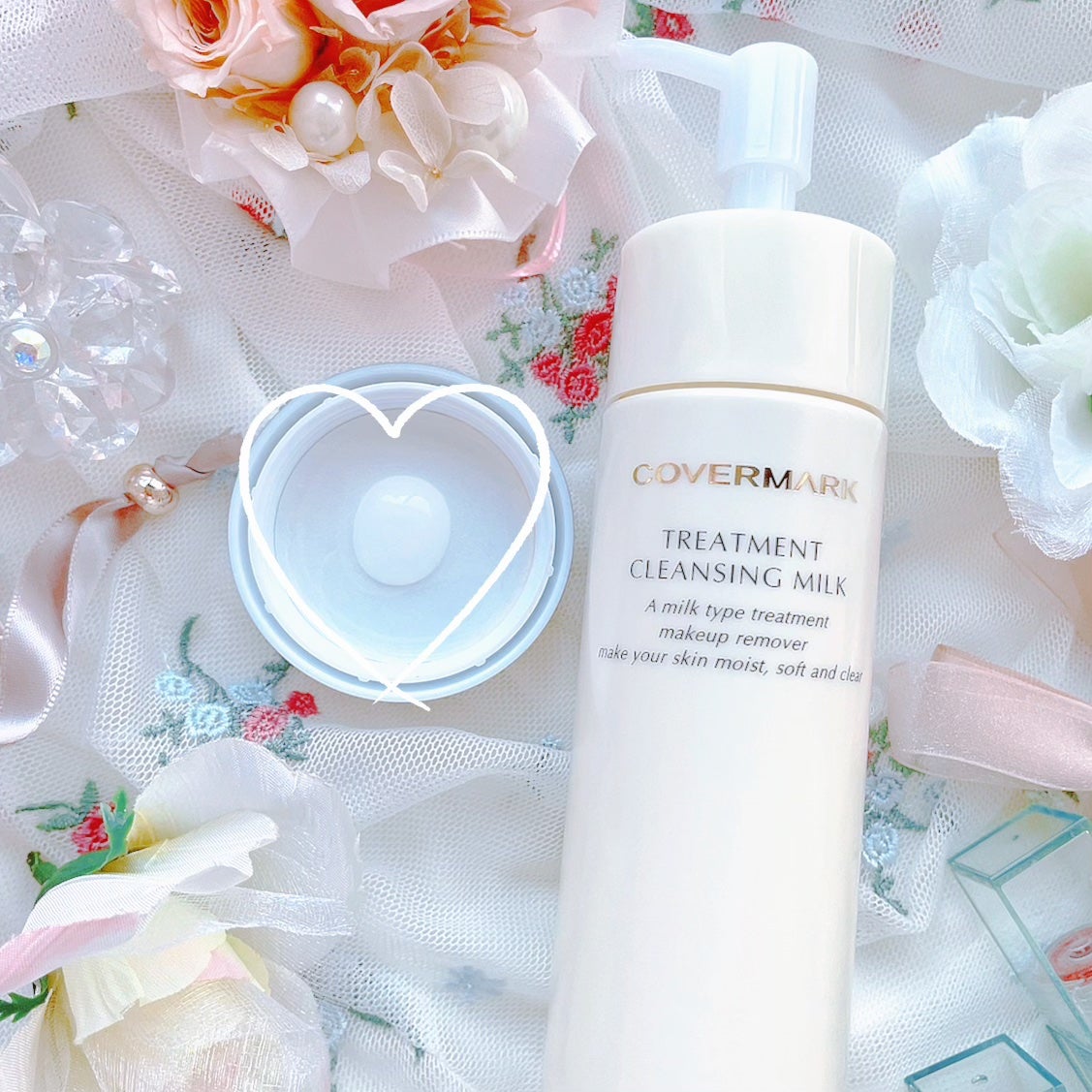 トリートメント クレンジング ミルク/COVERMARK/ミルククレンジングを使ったクチコミ(1枚目)