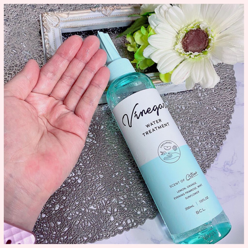 ウォータートリートメント クール/ビネガーデン/洗い流すヘアトリートメントを使ったクチコミ（2枚目）