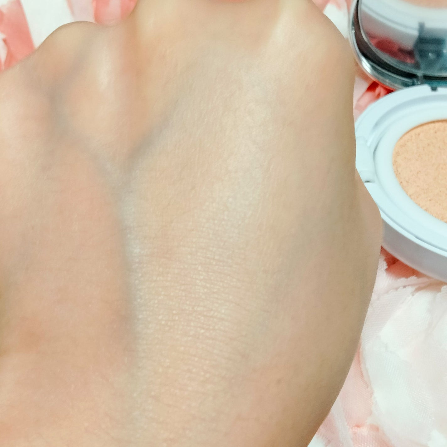 Glow High Cover Cushion/orin/クッションファンデーションを使ったクチコミ(3枚目)