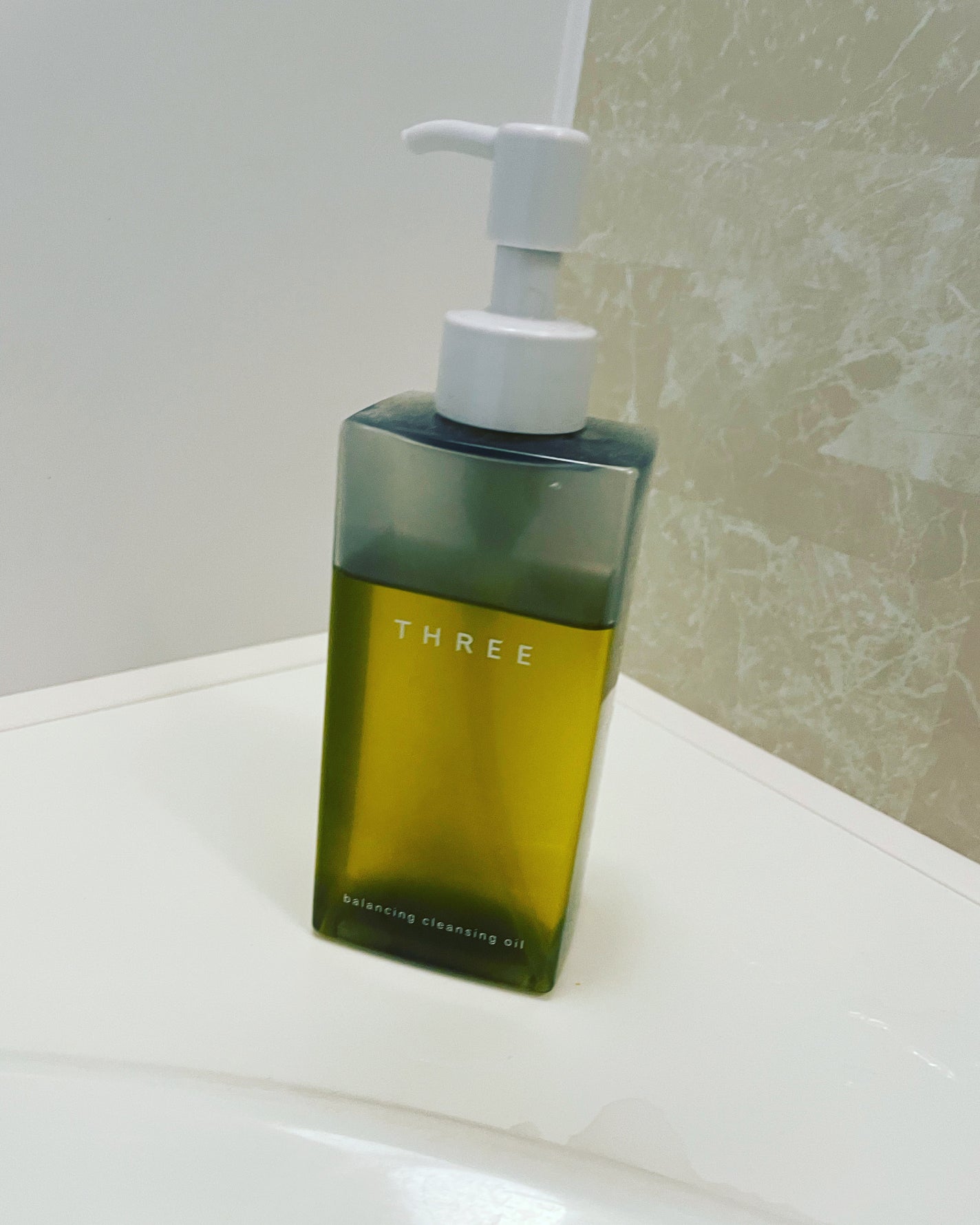 バランシング クレンジング オイル N/THREE/オイルクレンジングを使ったクチコミ(1枚目)