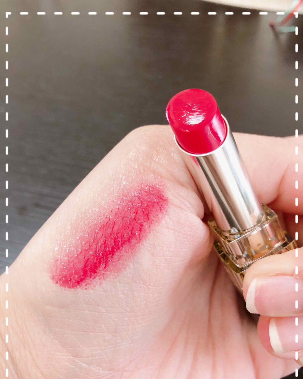 ブライトアップルージュ/media/口紅を使ったクチコミ(3枚目)
