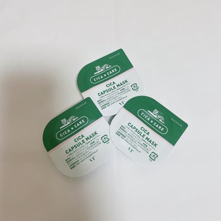 CICA カプセルマスク/VT/洗い流すパック・マスクを使ったクチコミ(1枚目)