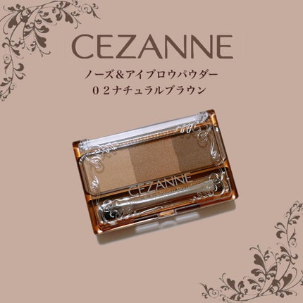 ノーズ&アイブロウパウダー/CEZANNE/パウダーアイブロウを使ったクチコミ(1枚目)