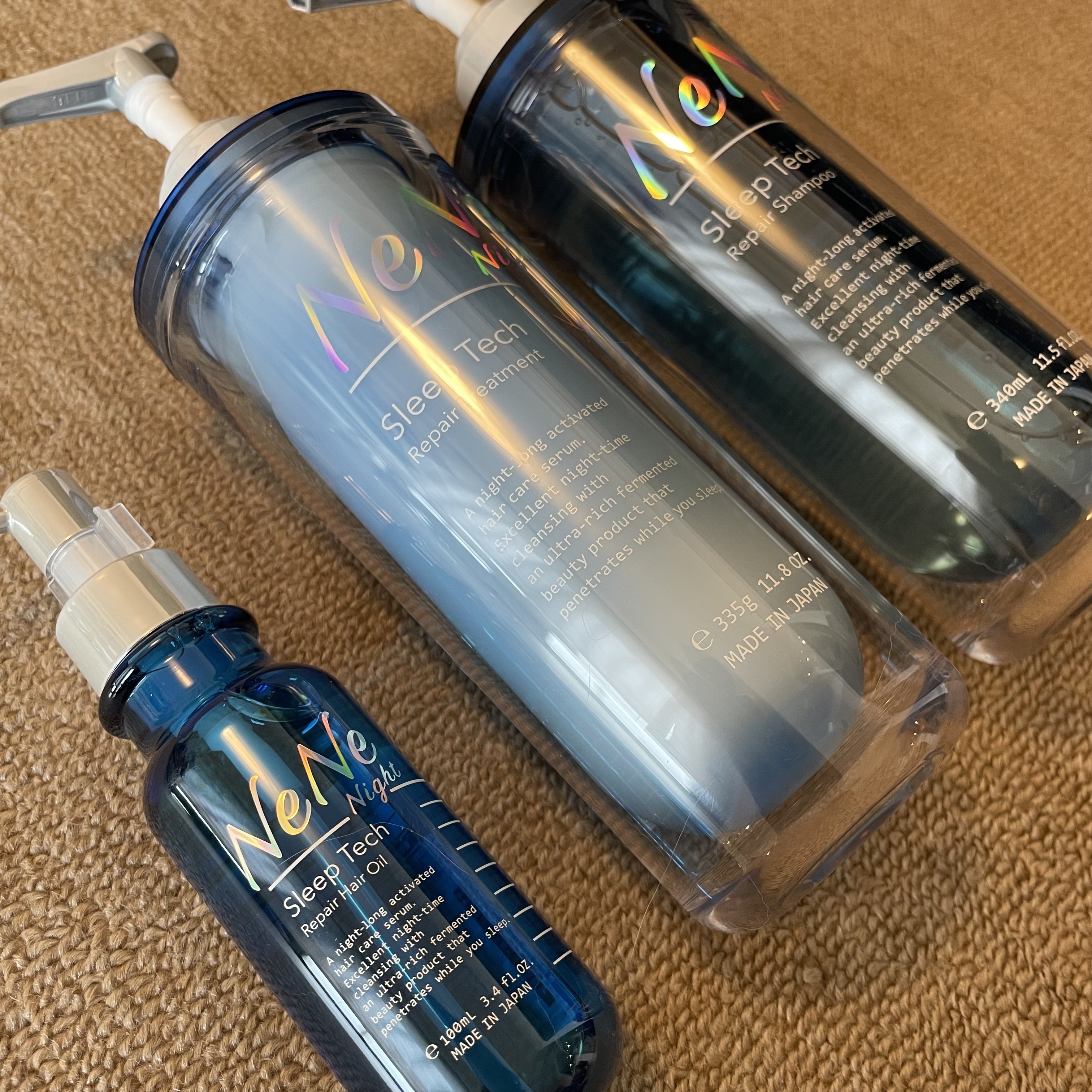 スリープテック リペア ヘアオイル/NeNe Night/ヘアオイルを使ったクチコミ（1枚目）