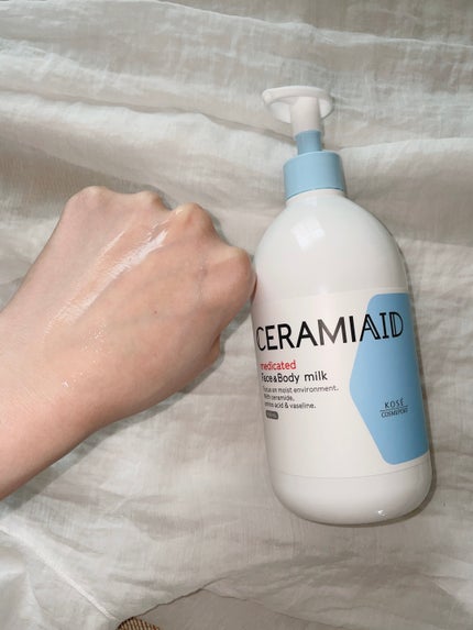 セラミエイド 薬用スキンミルク/セラミエイド/ボディミルクを使ったクチコミ(5枚目)