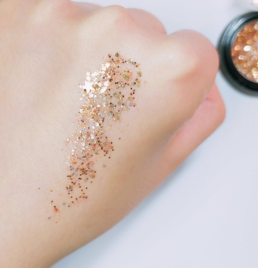 URGLAM GLITTER GEM/U R GLAM/ジェル・クリームチークを使ったクチコミ(3枚目)