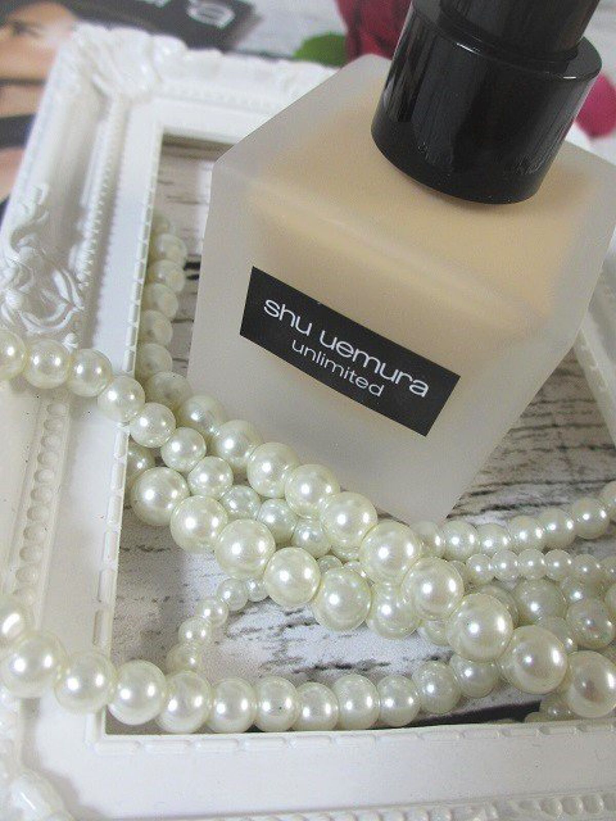 （旧）アンリミテッド ラスティング フルイド/shu uemura/リキッドファンデーションを使ったクチコミ（3枚目）