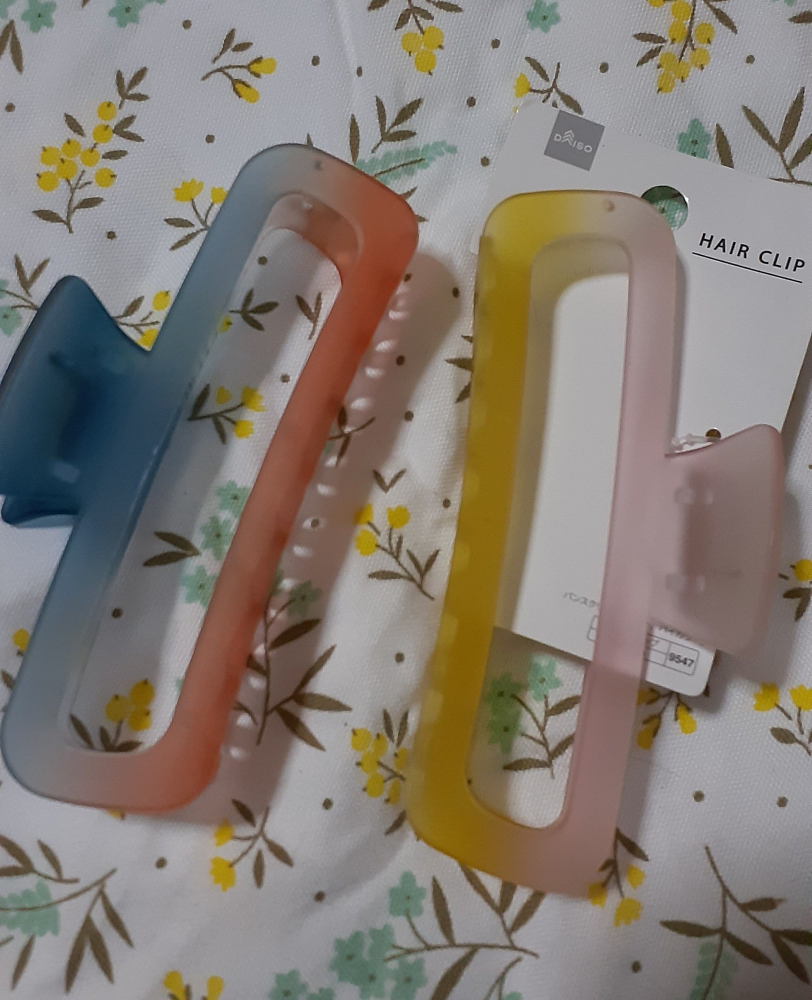 バンスクリップ/DAISO/ヘアアクセサリーを使ったクチコミ（2枚目）